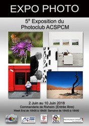 Affiche 5eme Expo ACSPCM